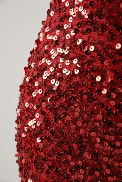 Carmen Robe Longue - Rouge Rubis