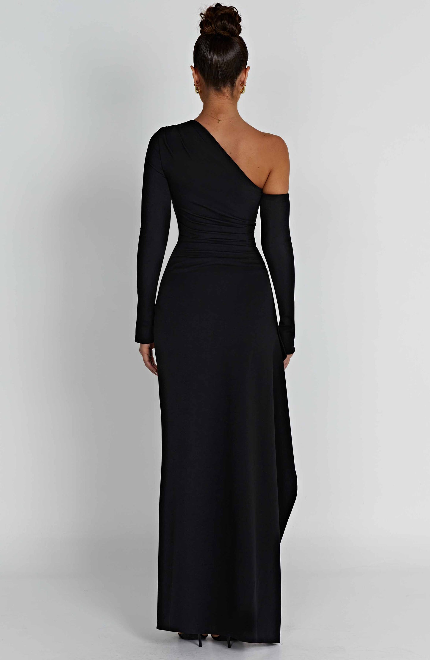 Robe longue Abrielle - Noir