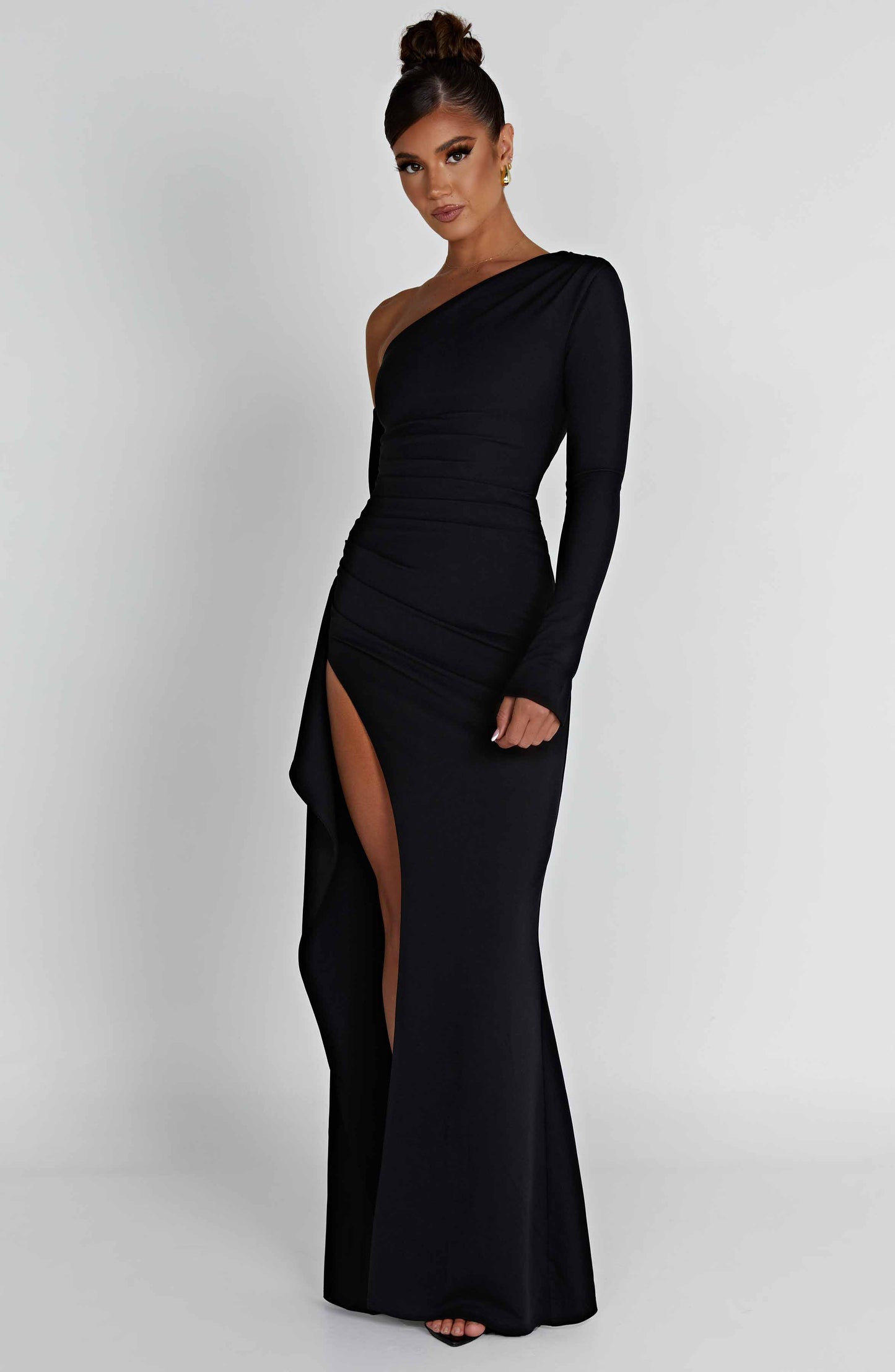 Robe longue Abrielle - Noir