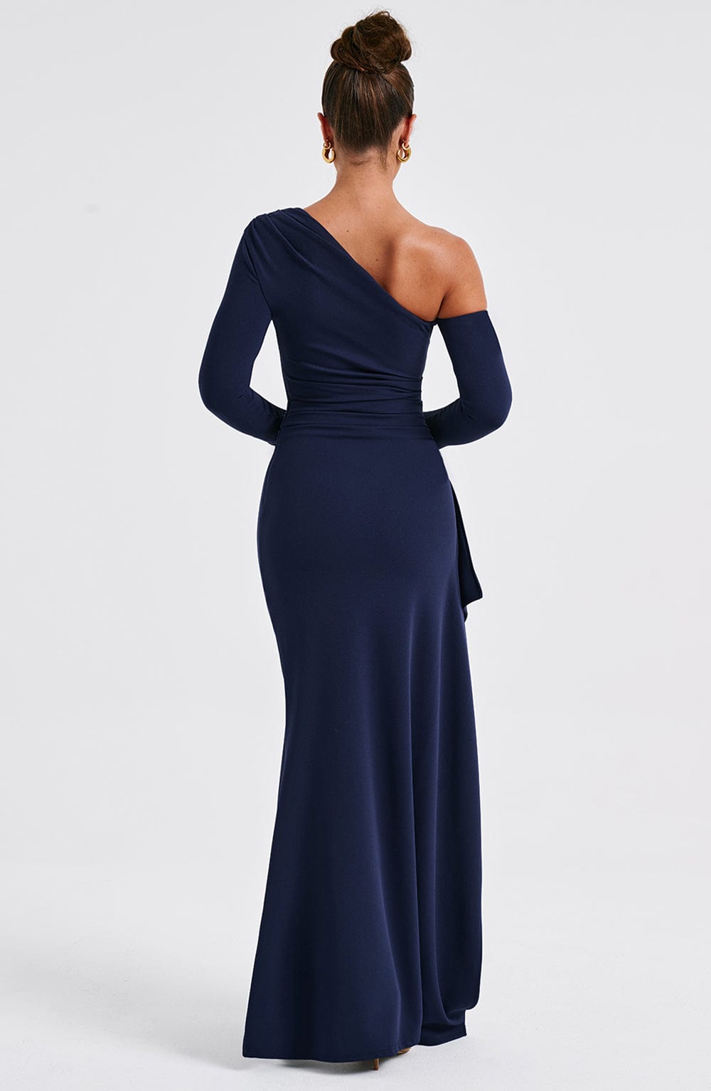 Robe longue Abrielle - Bleu marine