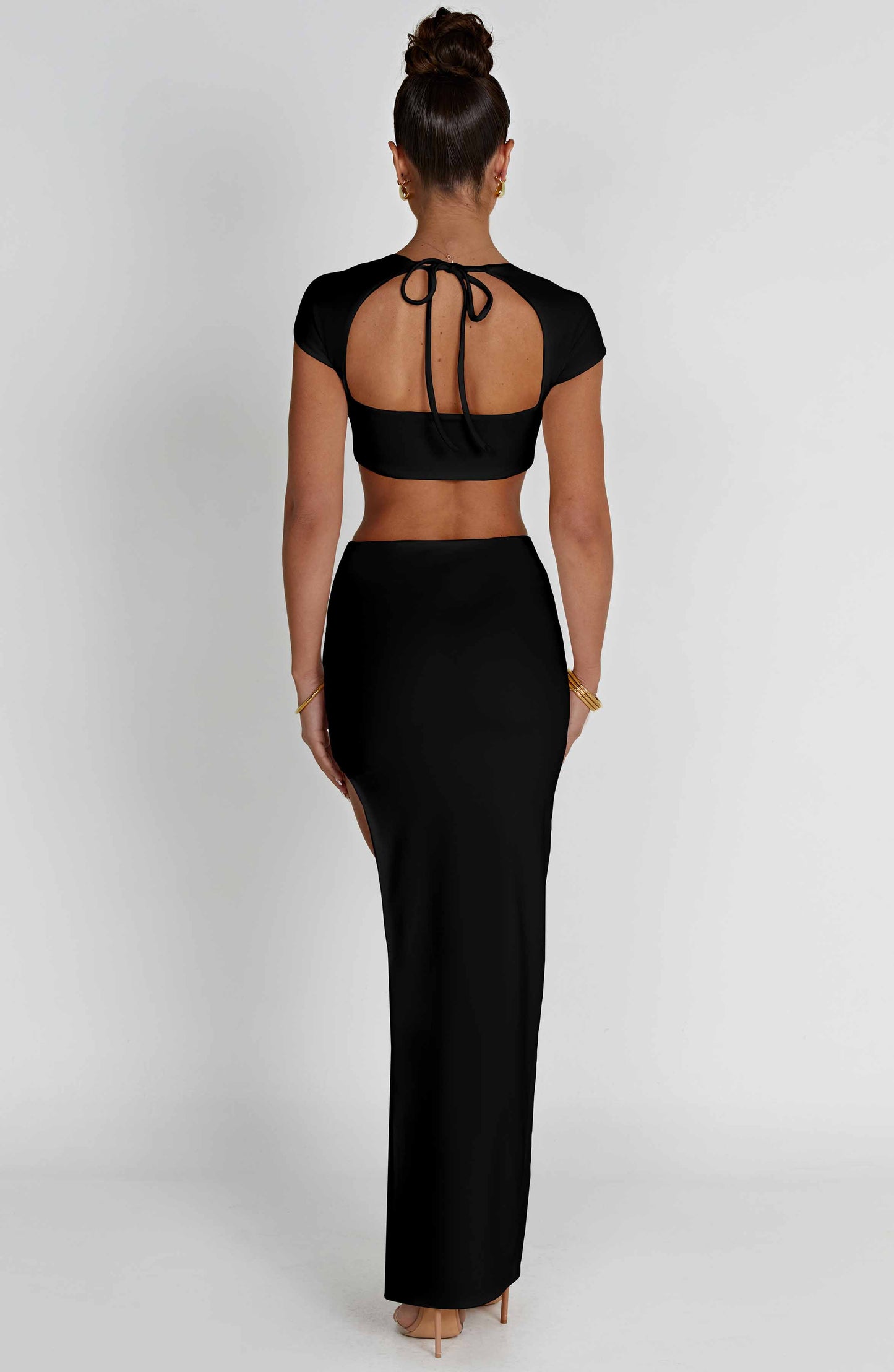 Adorn Maxi Skirt - Black