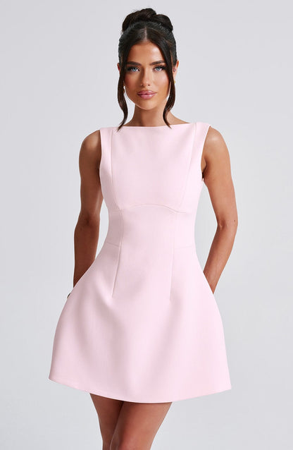 Robe courte Alana - Blush