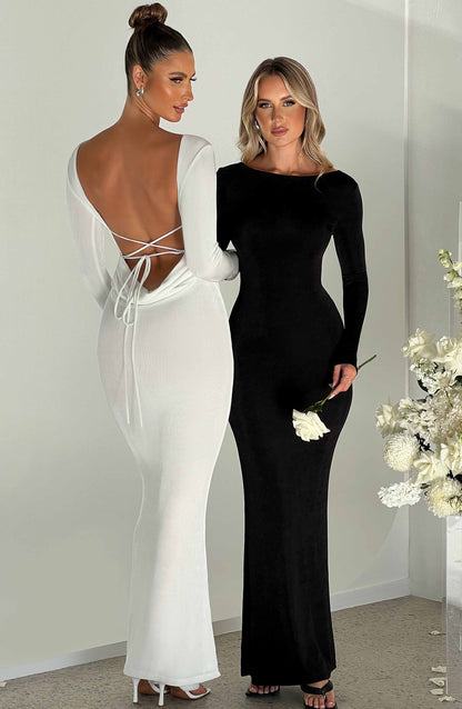 Anastassia Maxi Dress - Ivory