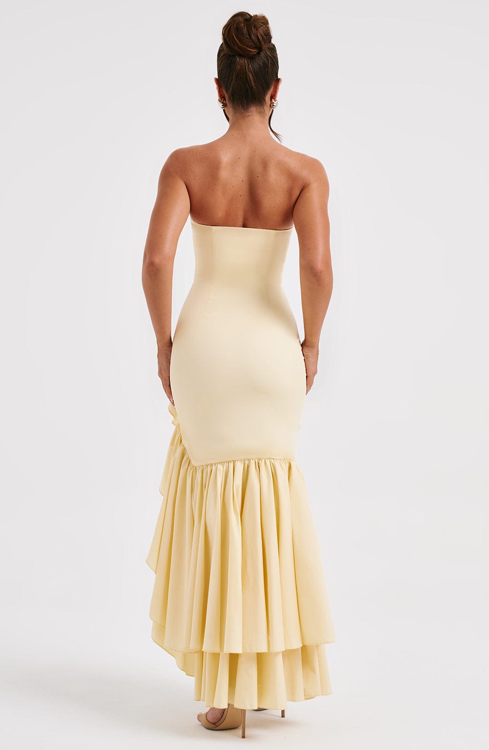 Robe longue Angelina - Citron