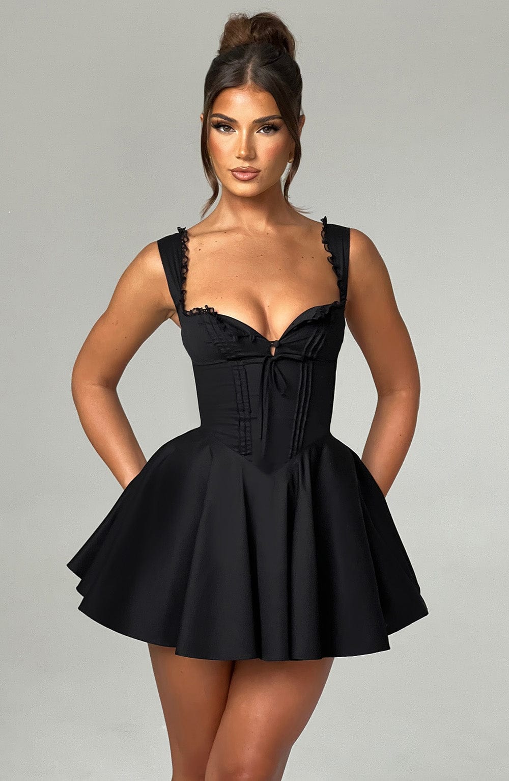 Robe mini Antonella - Noir