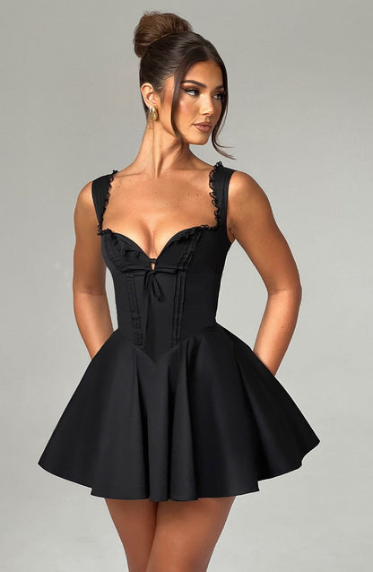 Robe mini Antonella - Noir