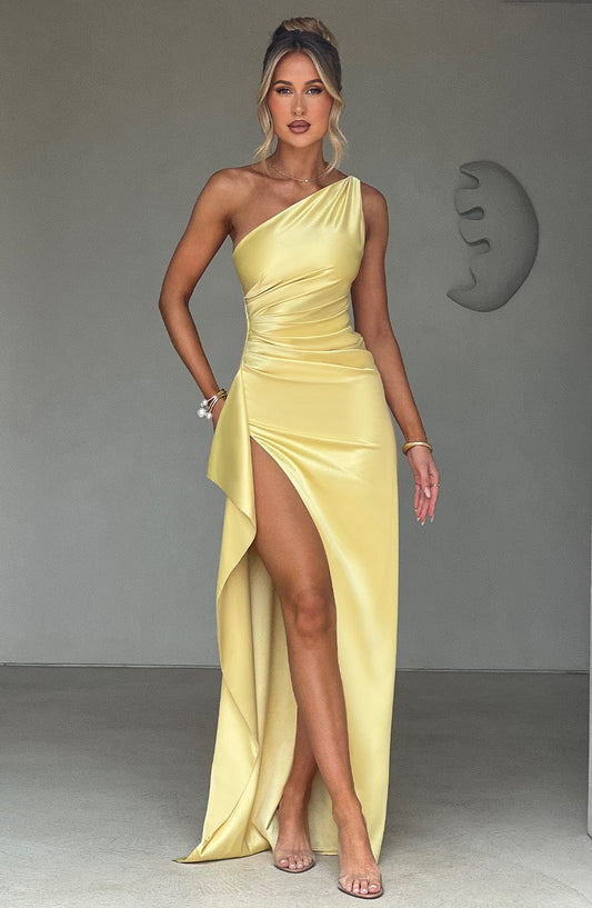 Robe longue Ariel - Citron