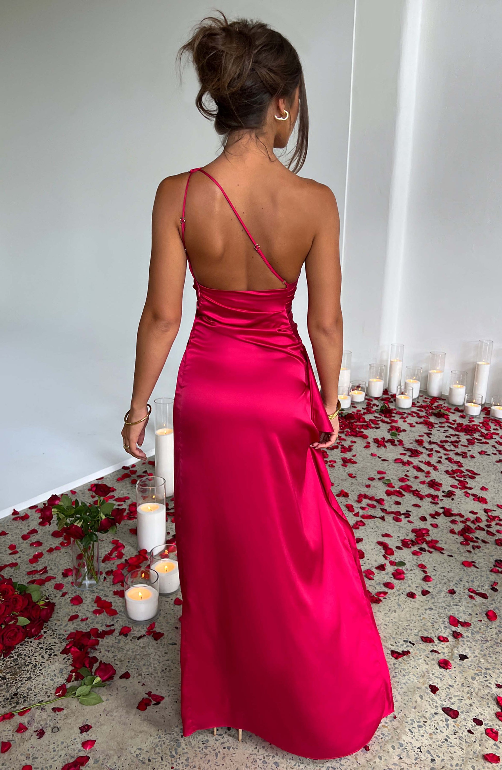 Ariel Long Dress - Red Aurlienne Paris Ariel Long Dress - Red Aurlienne Paris