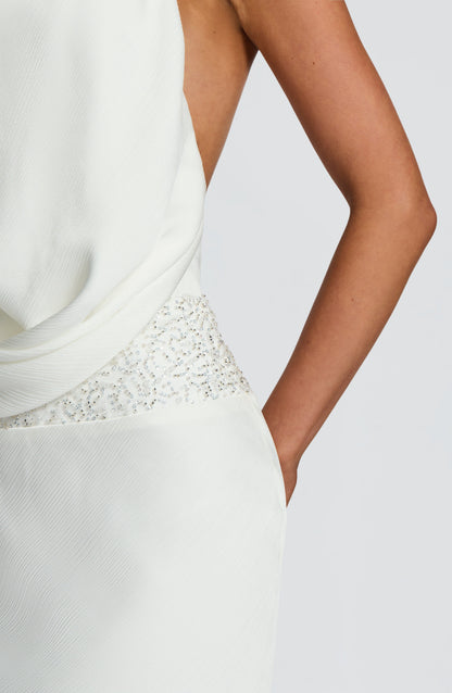 Armelle Robe Longue - Ivoire