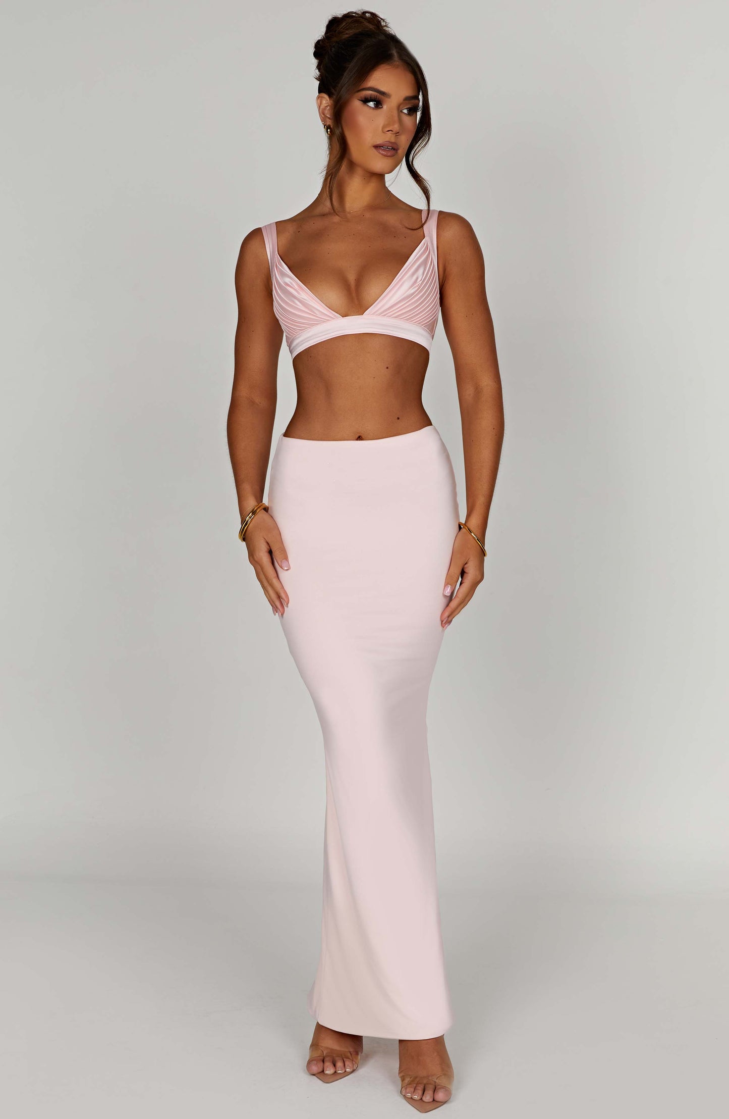 Astrid Maxi Skirt - Blush