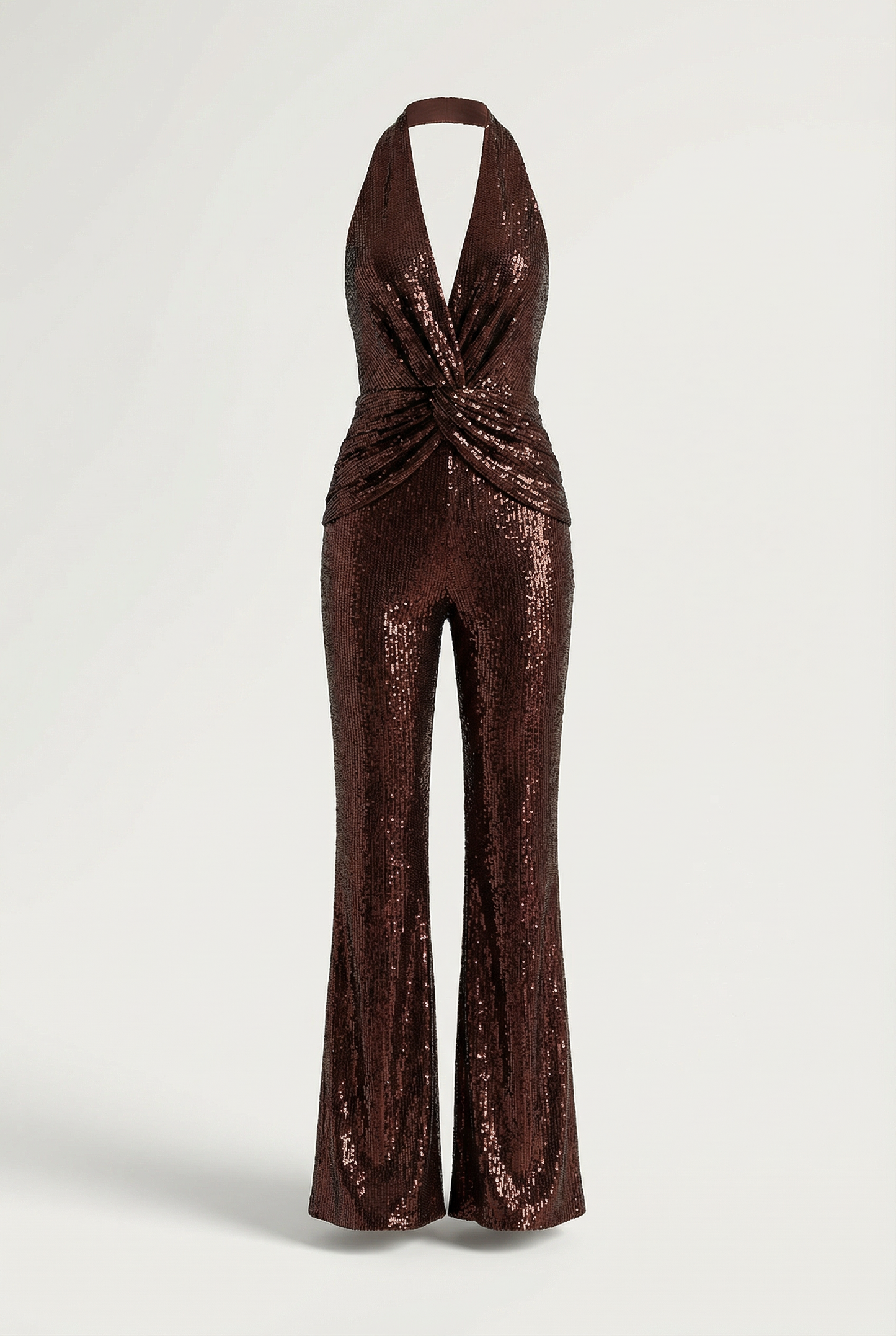 Alix Combinaison Sequin - Brun foncé