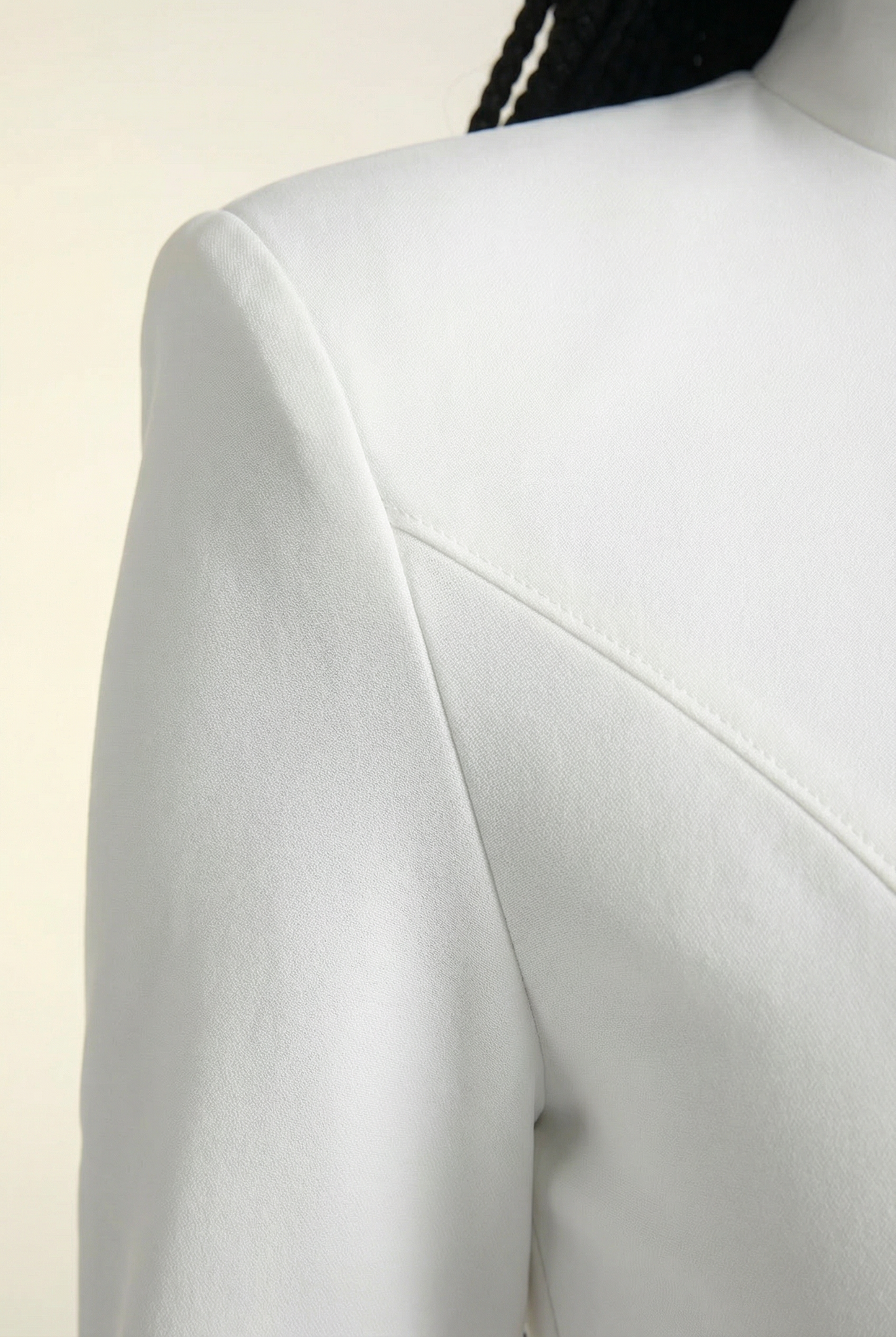 Daphné Robe Courte - Ivoire