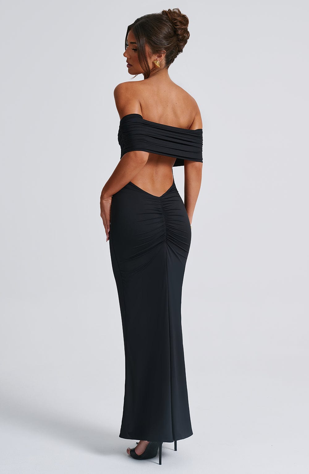 Robe longue Belinda - Noir