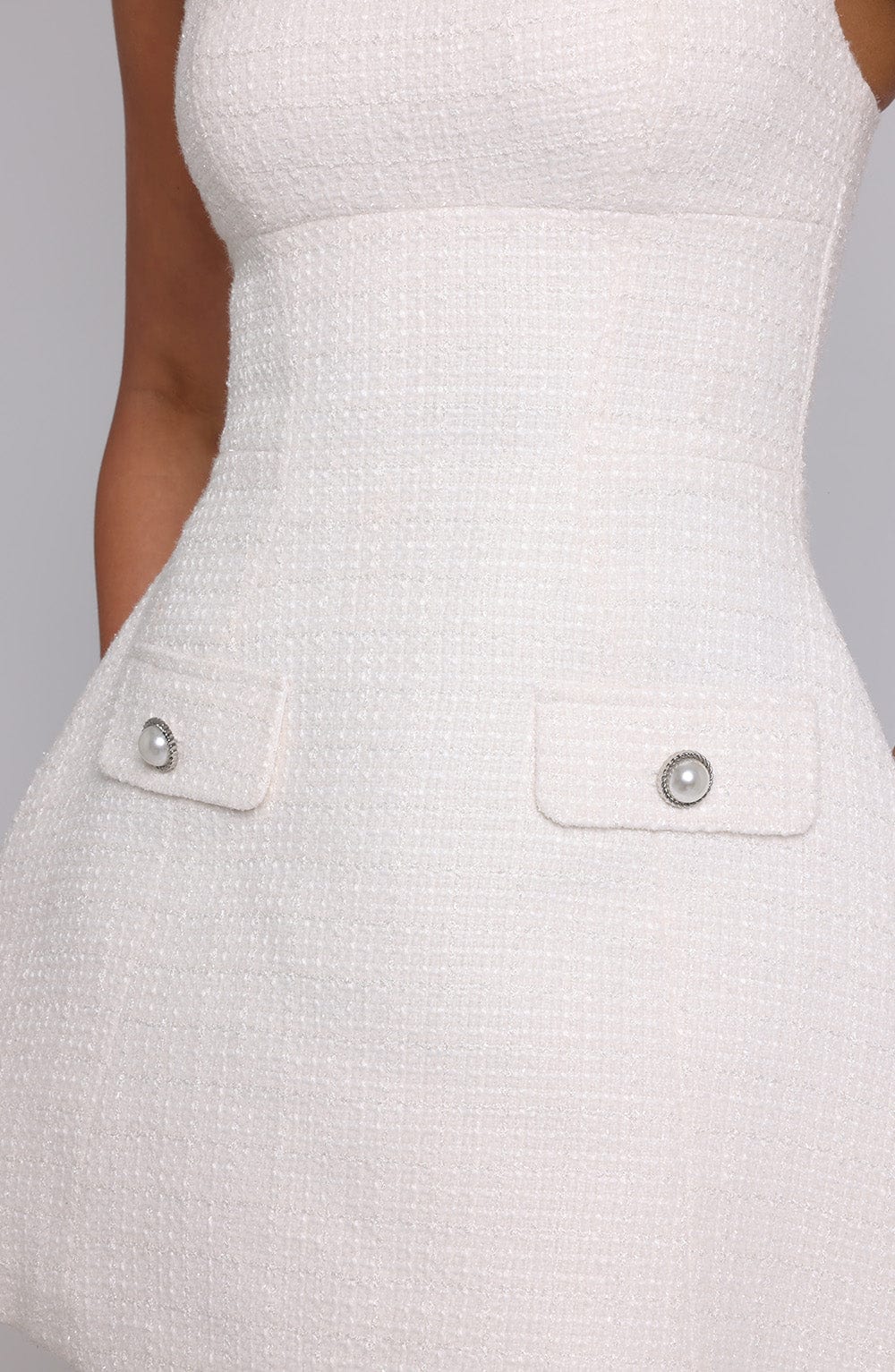 Bessie Mini Dress - Ivory