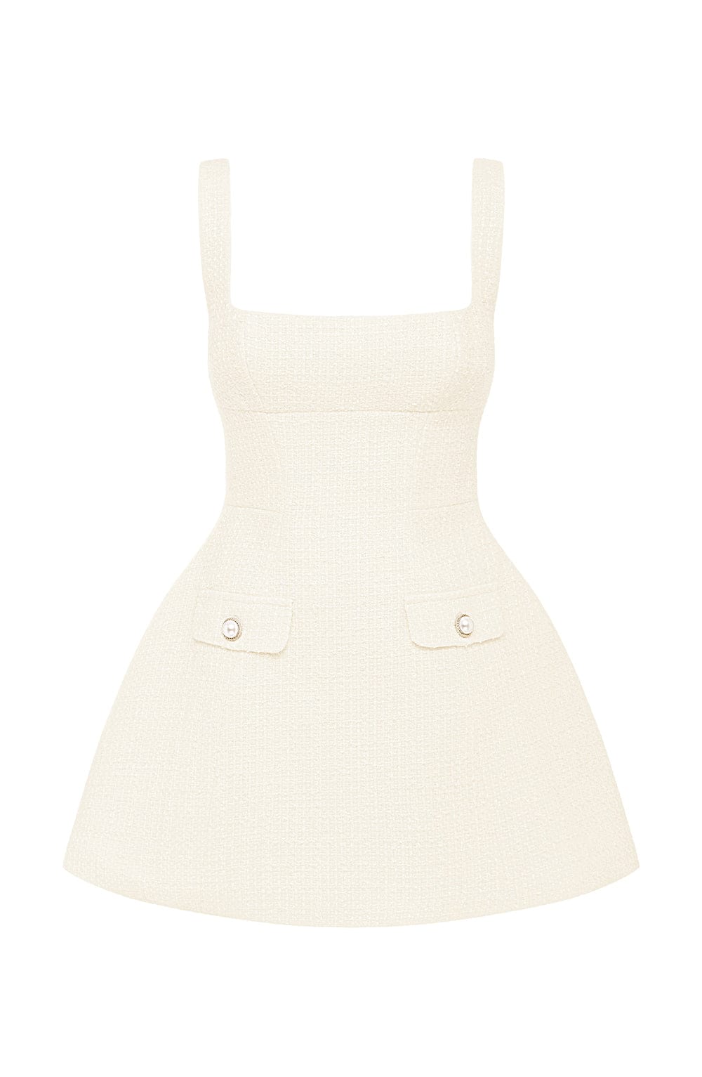 Bessie Mini Dress - Ivory