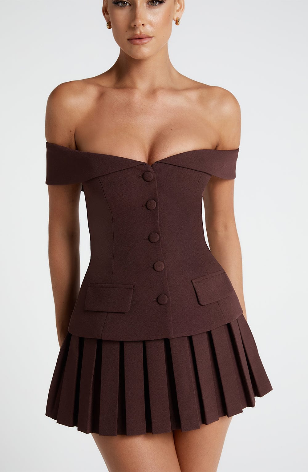 Blakely Top - Plum Brown