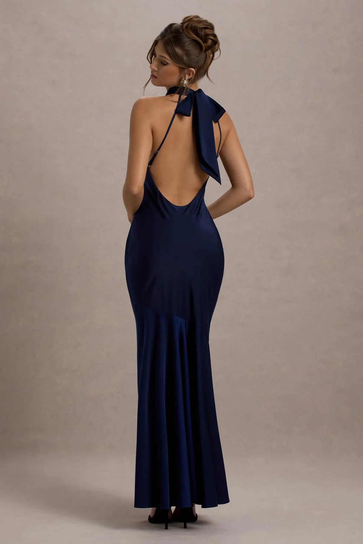 Ophélia Robe Longue - Bleu Foncé