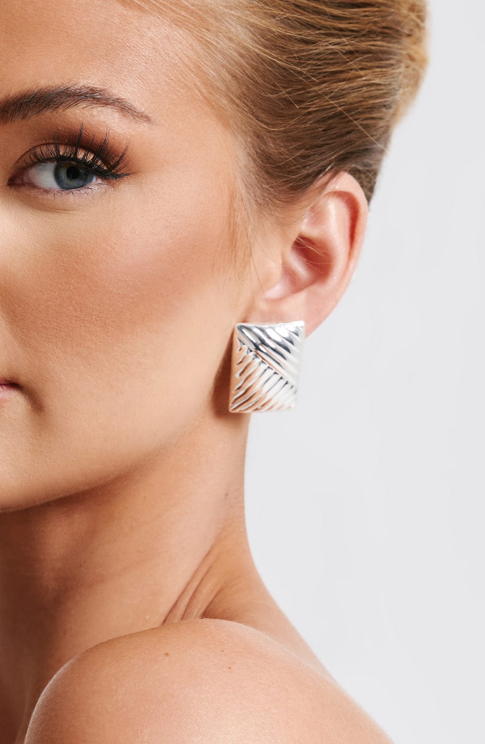 Pendientes Bronte – Plata