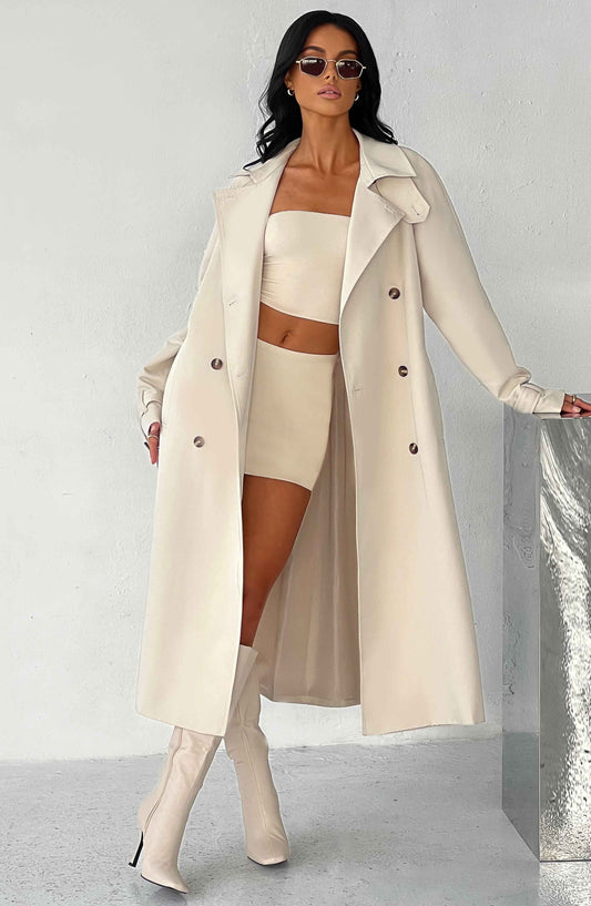 Trench-coat Camila - Sable