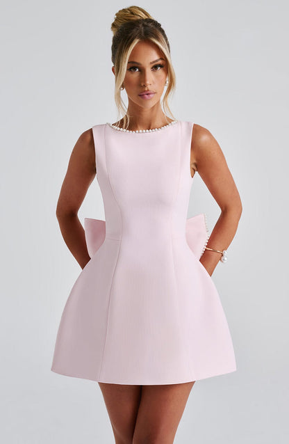 Robe courte Carrie - Blush