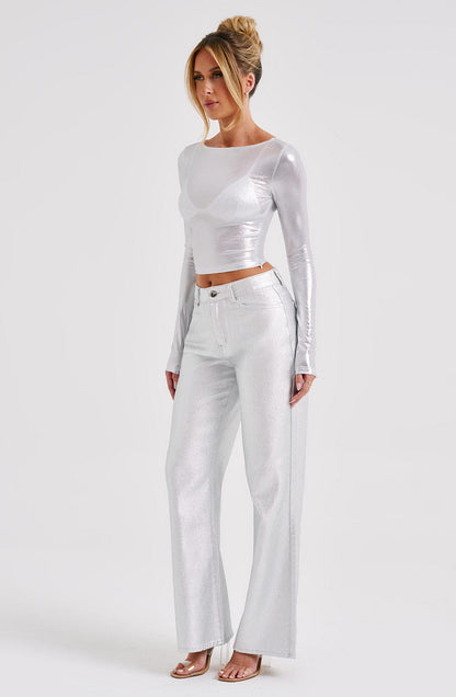 Pantalon Cassidy - Argent