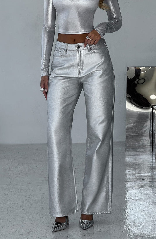 Pantalon Cassidy - Argent