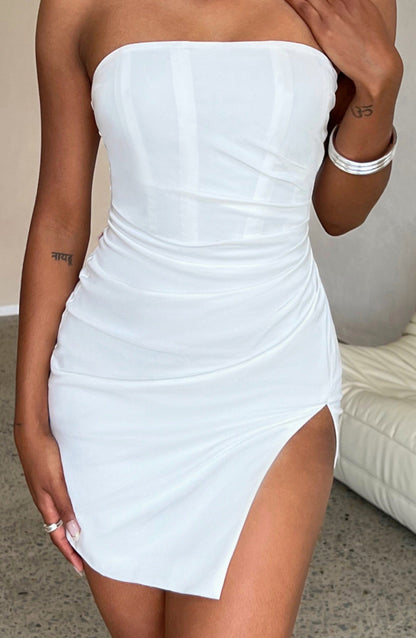 Christiana Mini Dress - White