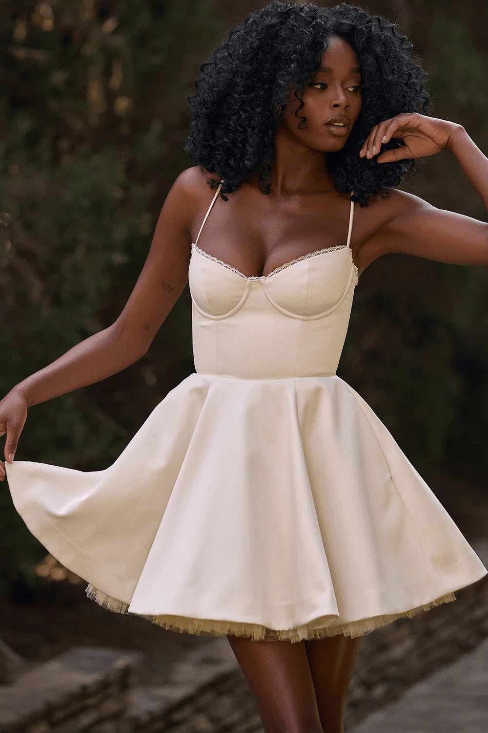 elora ivory linen dress Elora Ivory Linen Dress