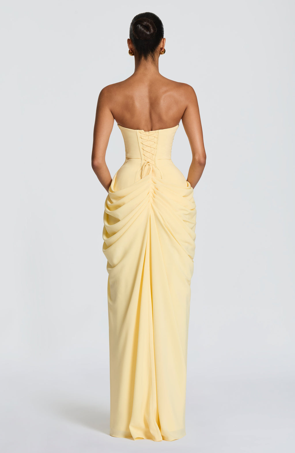 Marine Robe Longue — Jaune
