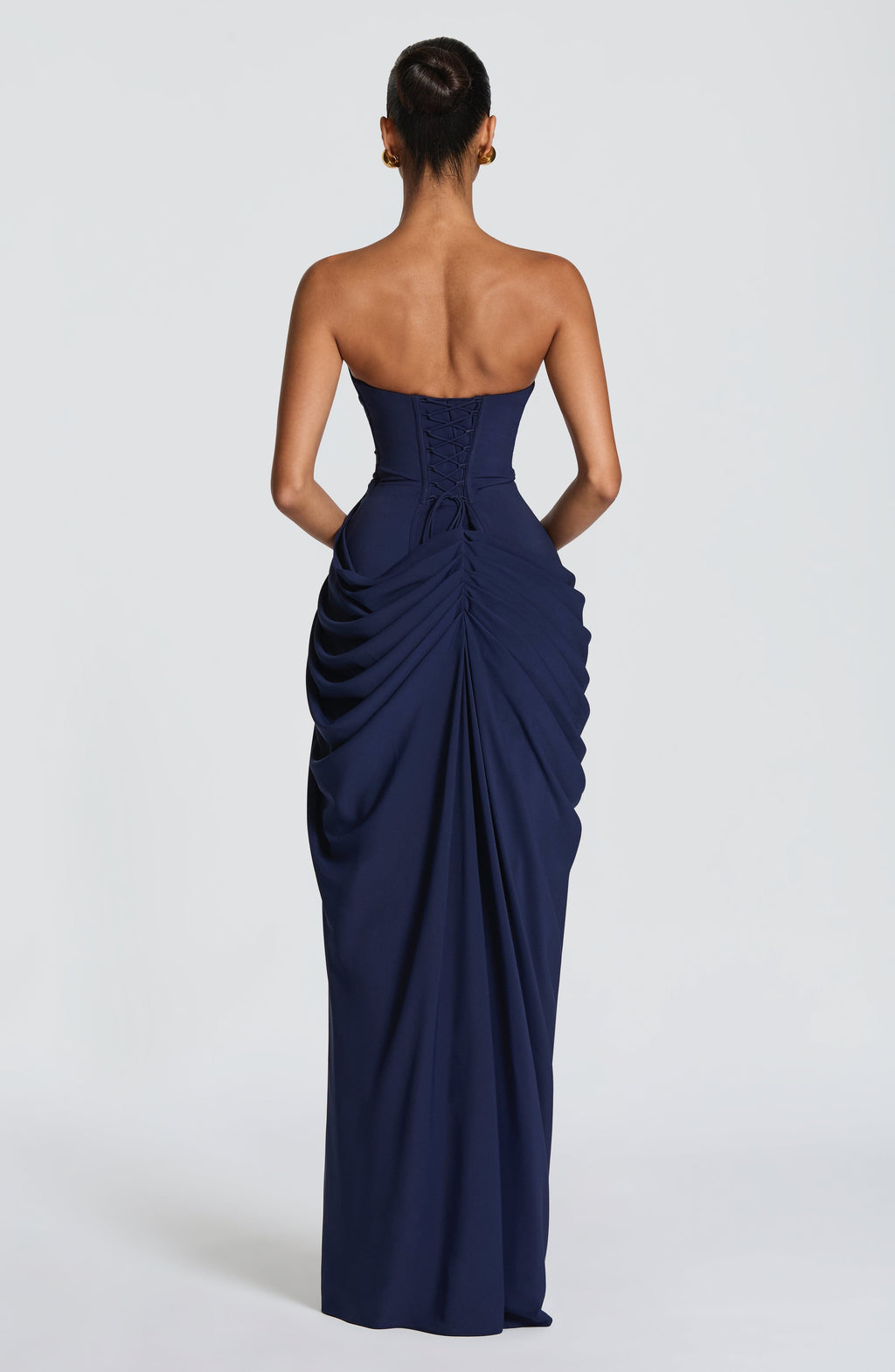 Marine Robe Longue — Bleu Marine