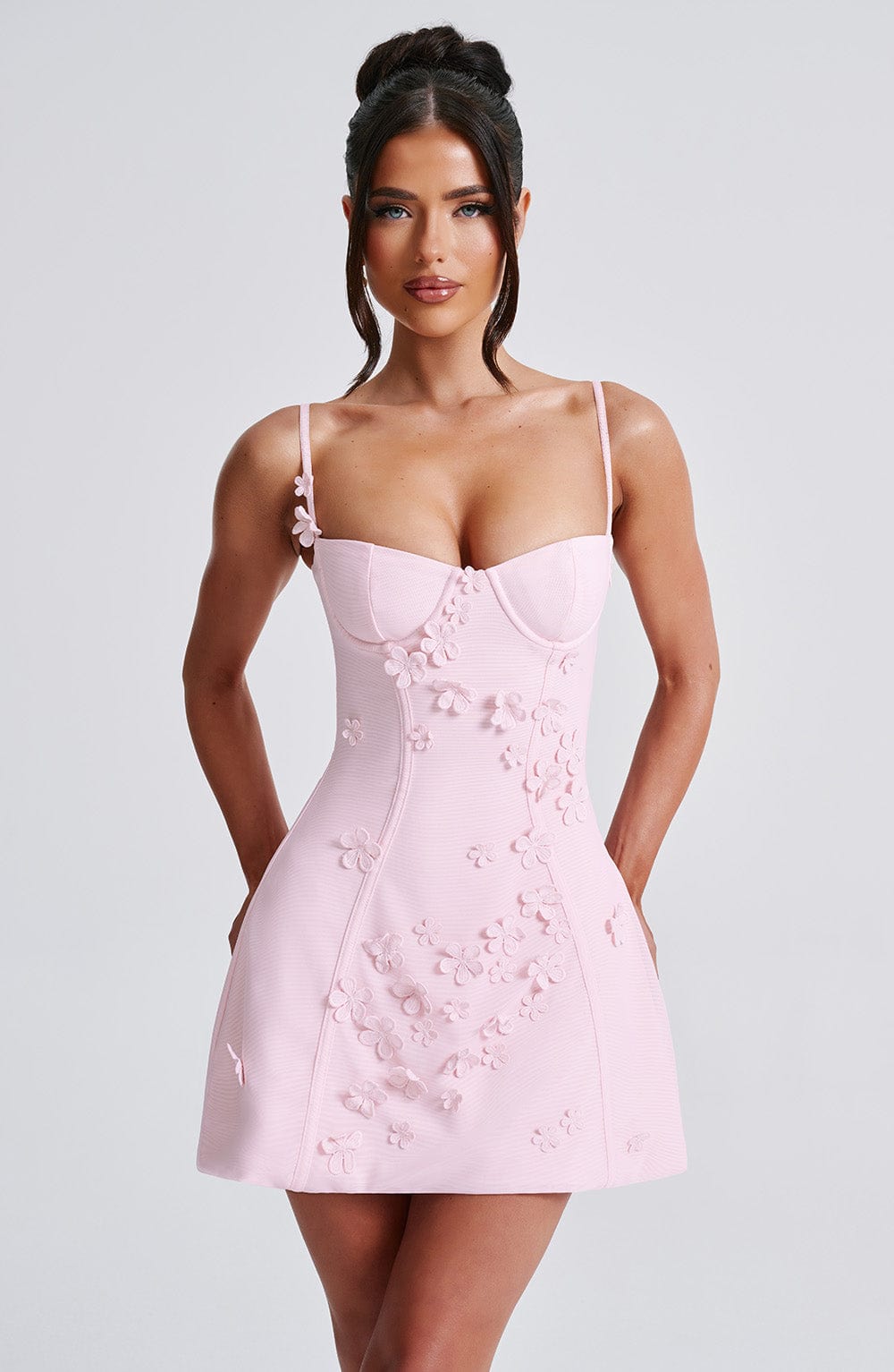 Robe courte Dalary - Blush