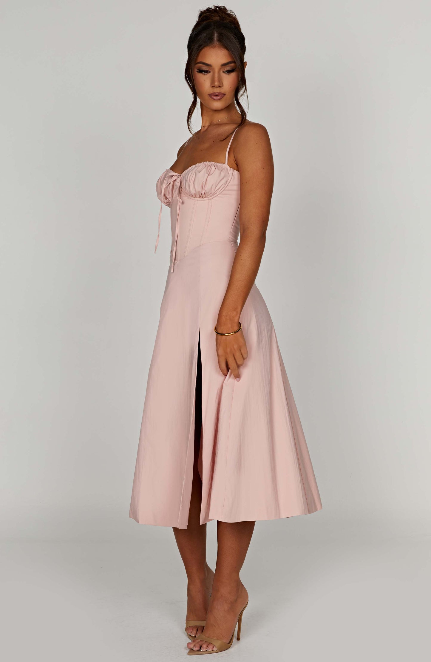 Robe mi-longue Deanna - Blush