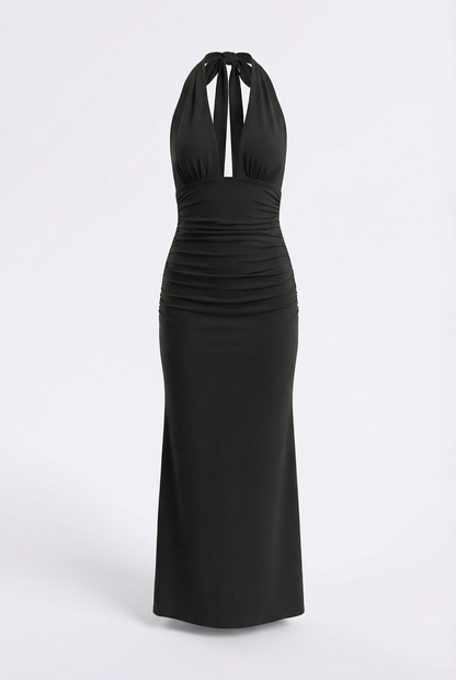 Elenya Robe Longue - Noir