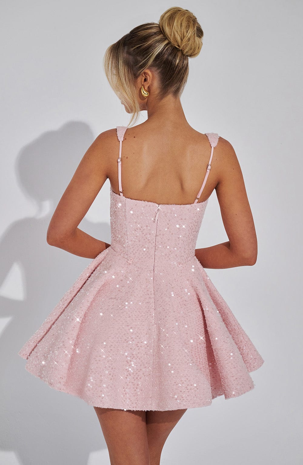 Robe courte Dorothy - Blush