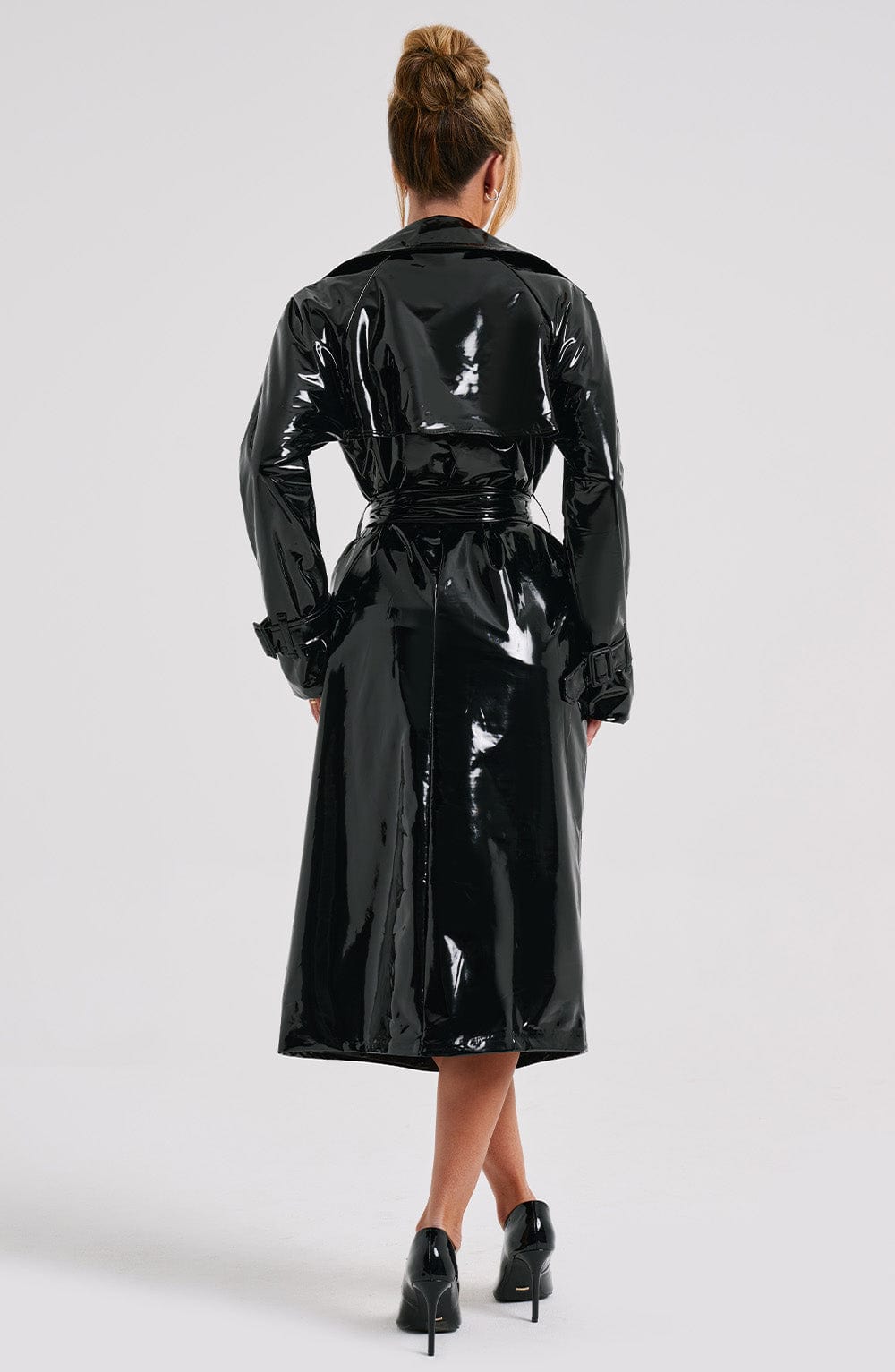Dynasty Manteau Trench Court - Noir