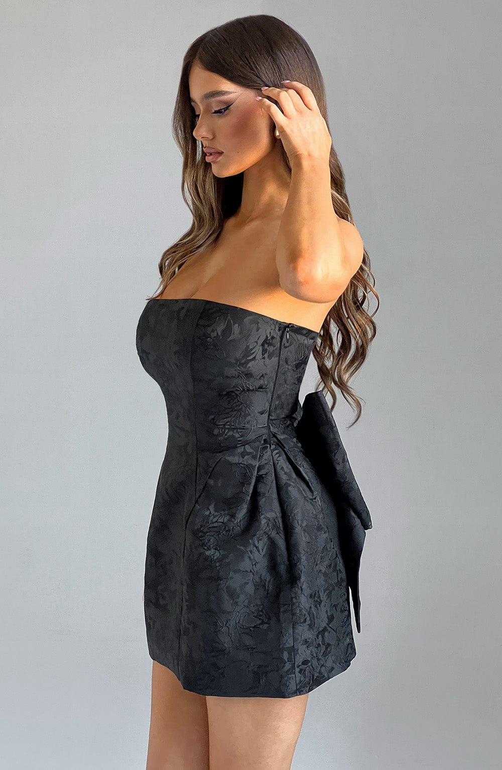 Robe courte Elenora - Noir