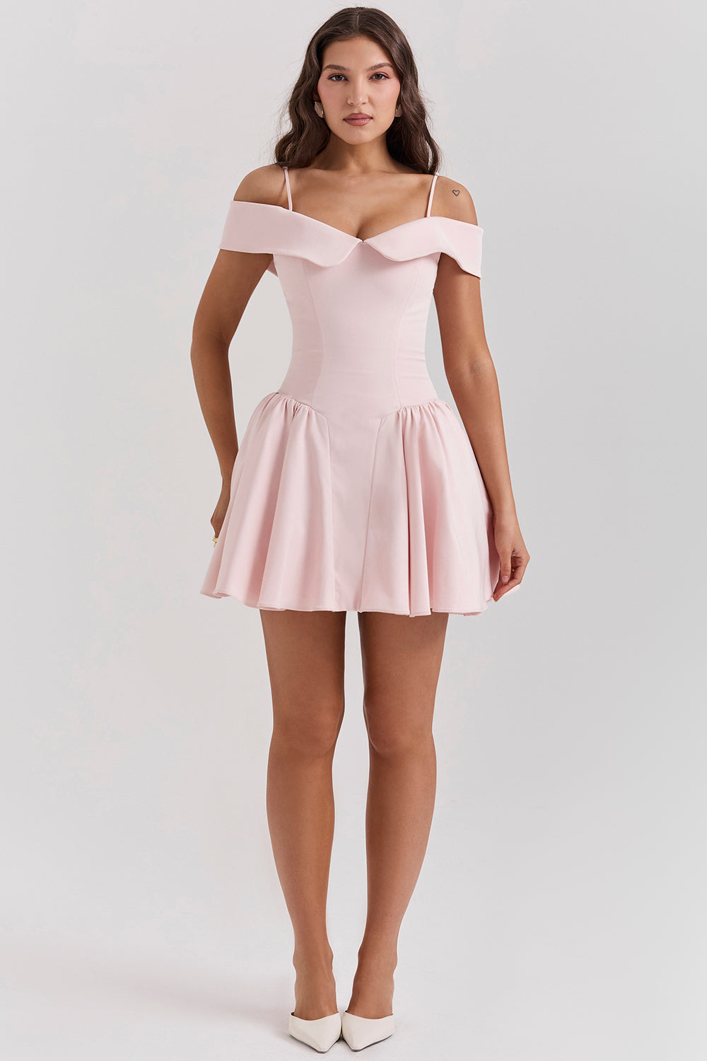 Florine Robe Courte — Rose