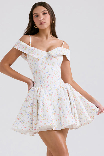 Florine Robe Courte — Fleuri