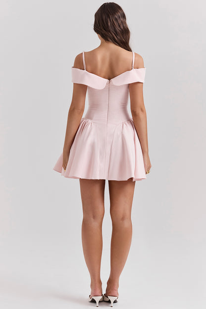 Florine Robe Courte — Rose