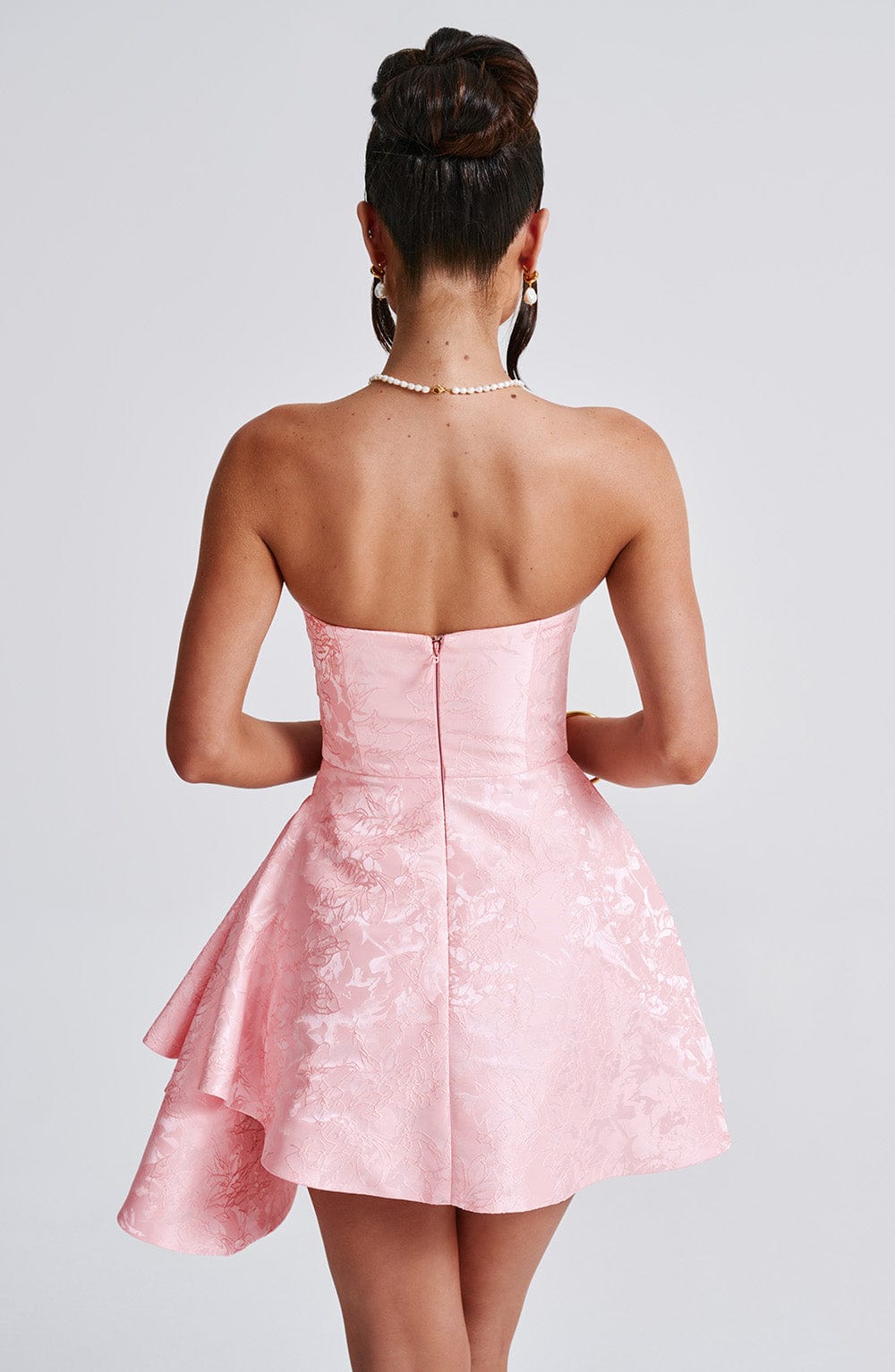 Élodie Short Dress - Powder Pink