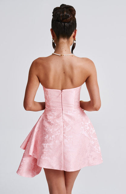 Élodie Short Dress - Powder Pink