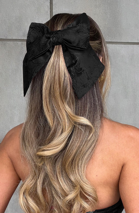 Elsa Bow - Black