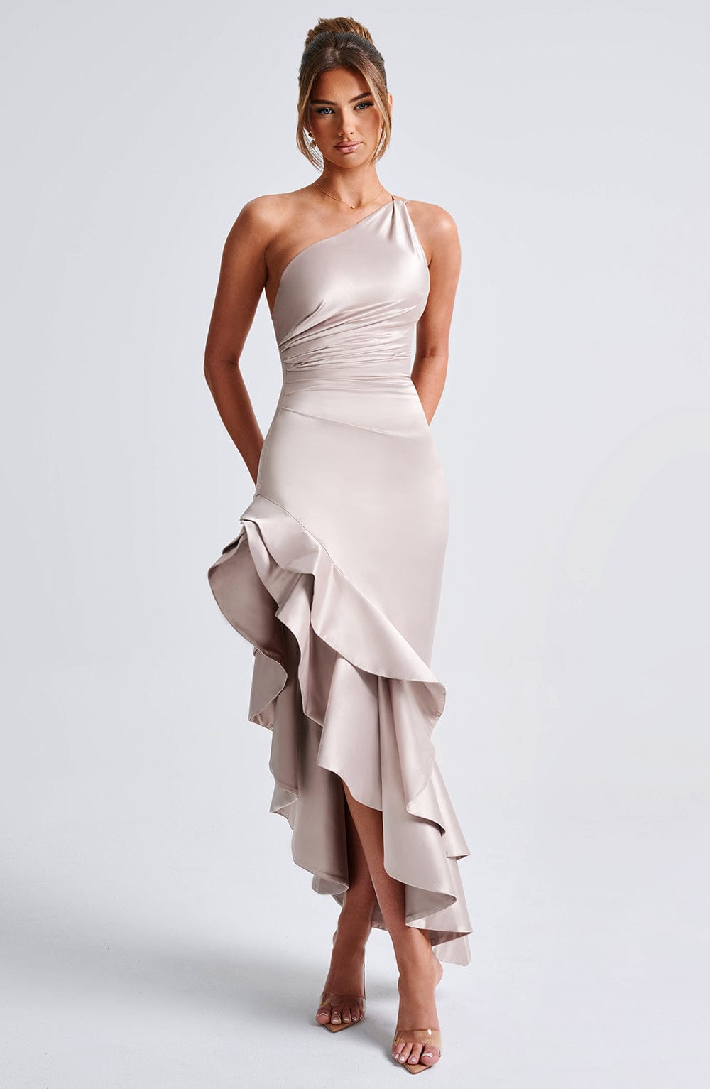 Esmeraya Maxi Dress - Champagne