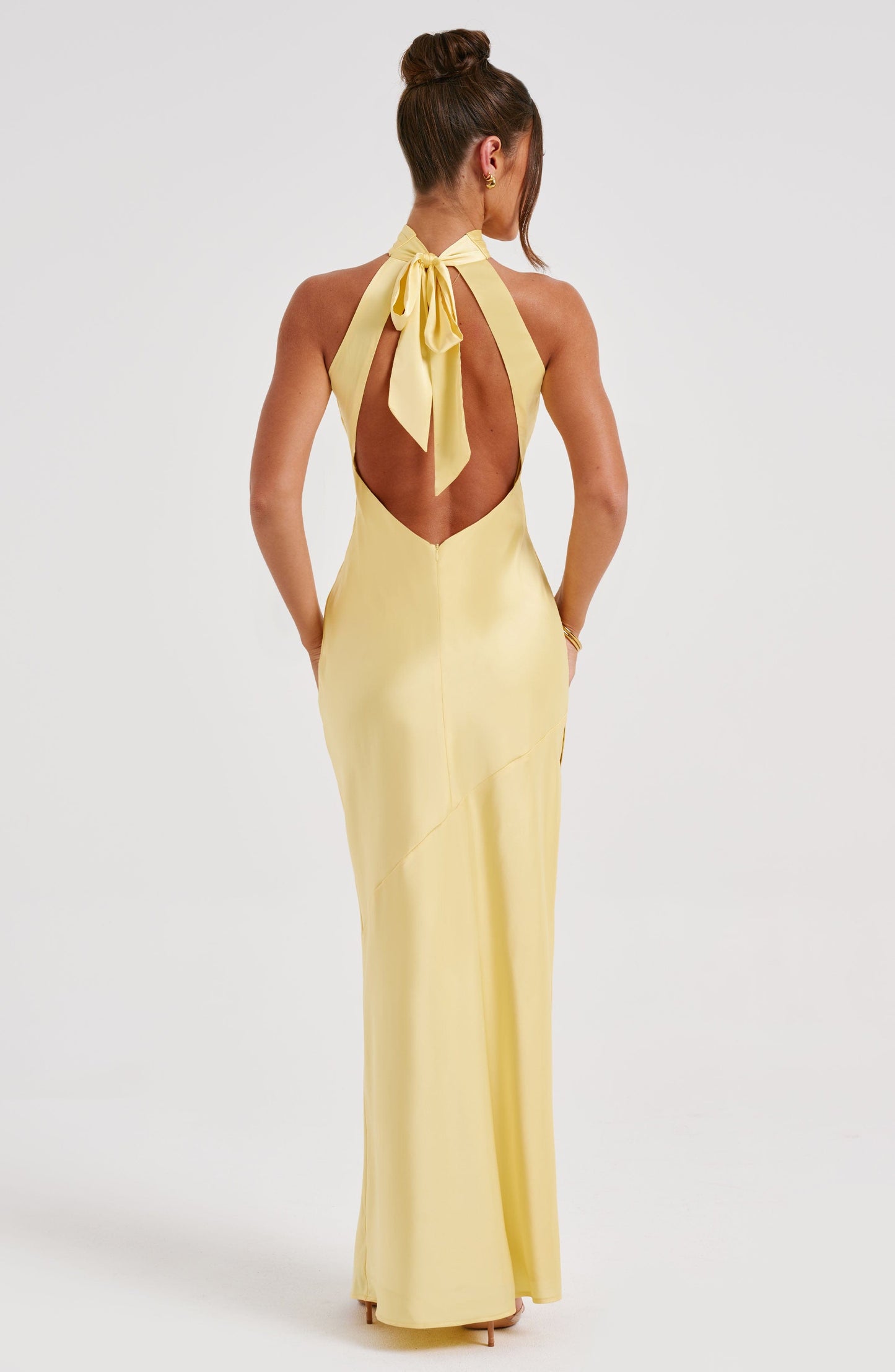 Robe longue Etta - Citron