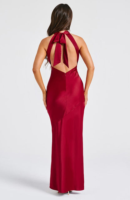 Etta Maxi Dress - Wine