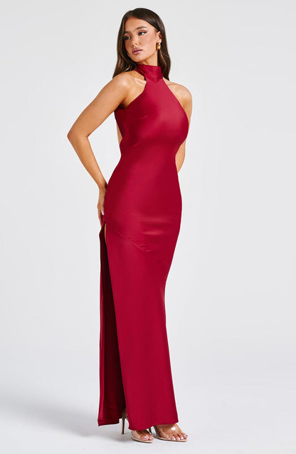 Etta Maxi Dress - Wine