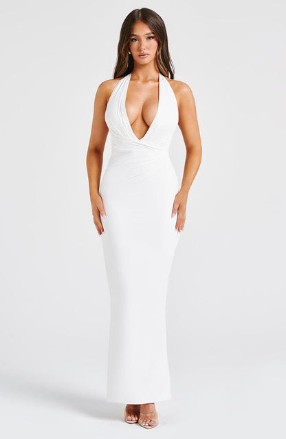 Evangeline Maxi Dress - Ivory