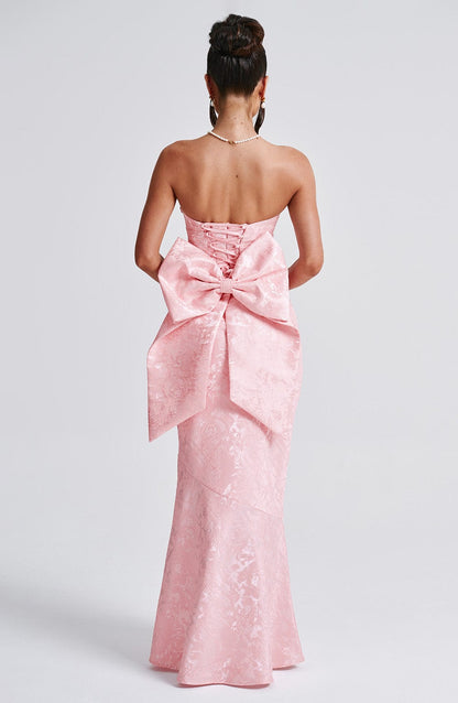 Robe longue Felicity - Blush