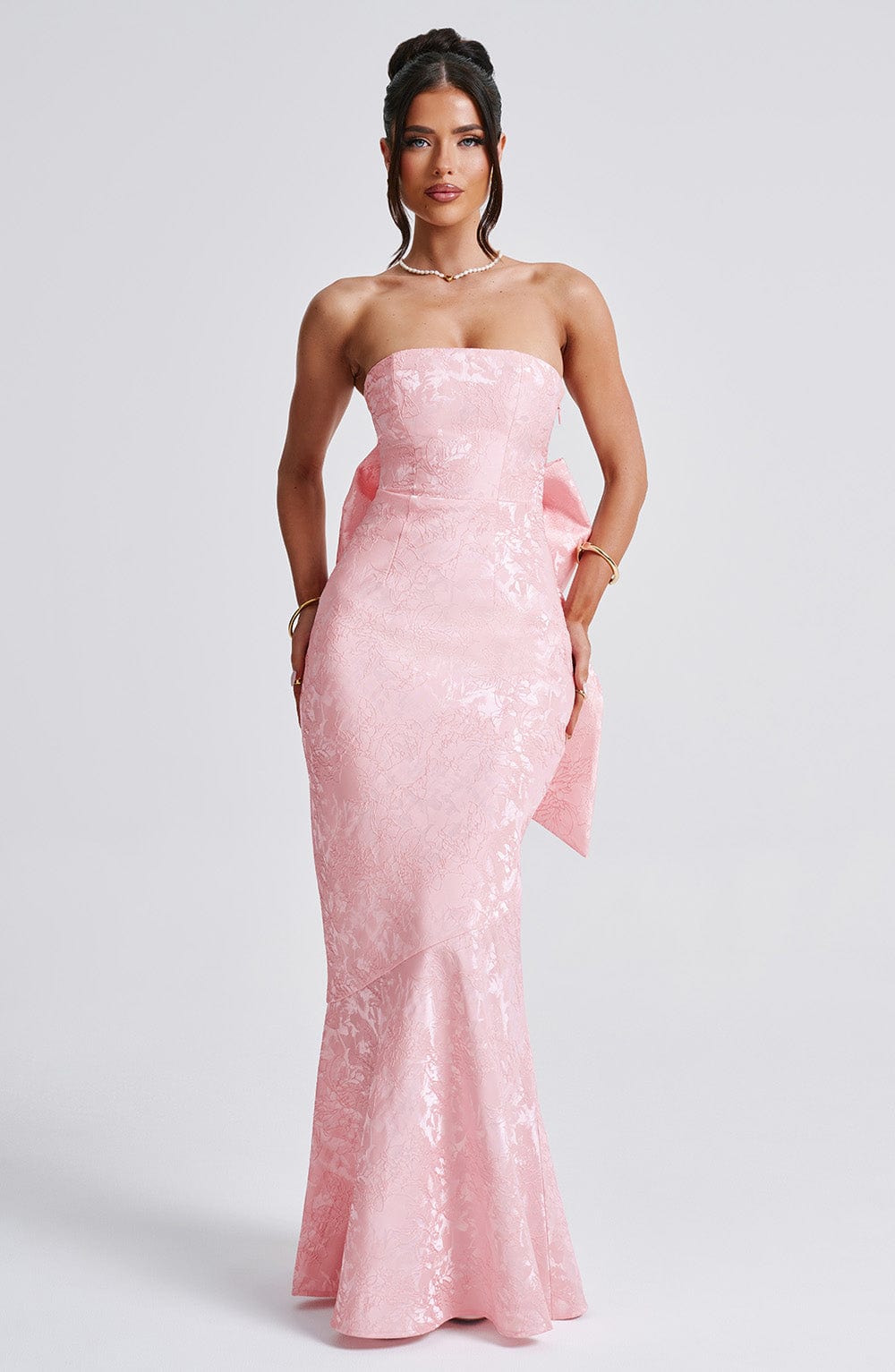 Robe longue Felicity - Blush