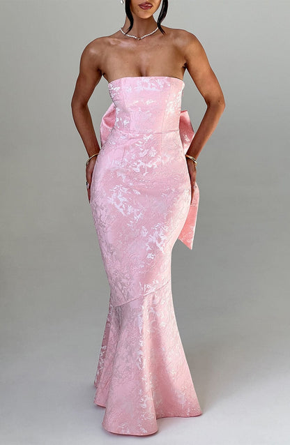 Robe longue Felicity - Blush